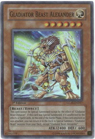 Gladiator Beast Alexander (V.1 - Super Rare)