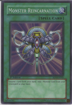 Monster Reincarnation (V.1 - Super Rare)
