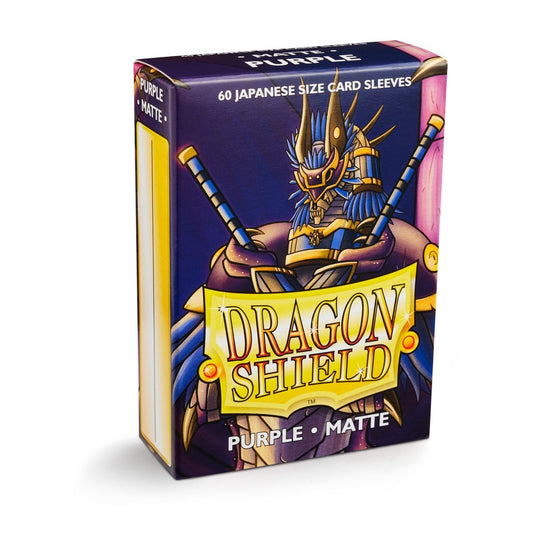 Image for Dragon Shield Matte Japanese Sleeves - Purple (60-Pack) - Card Sleeves