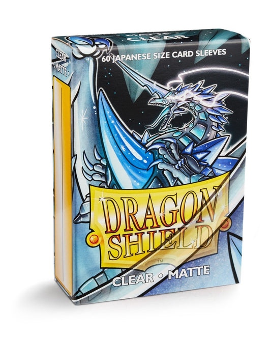 Image for Dragon Shield Matte Japanese Sleeves - Clear (60-Pack) - Card Sleeves