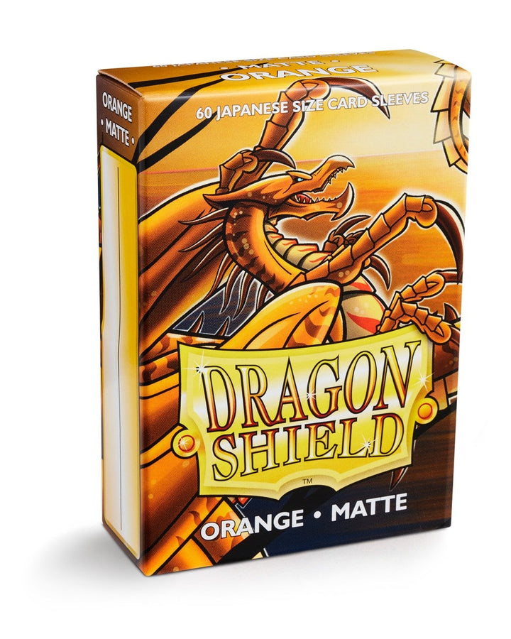 Dragon Shield Matte Japanese Sleeves Orange 60-Pack