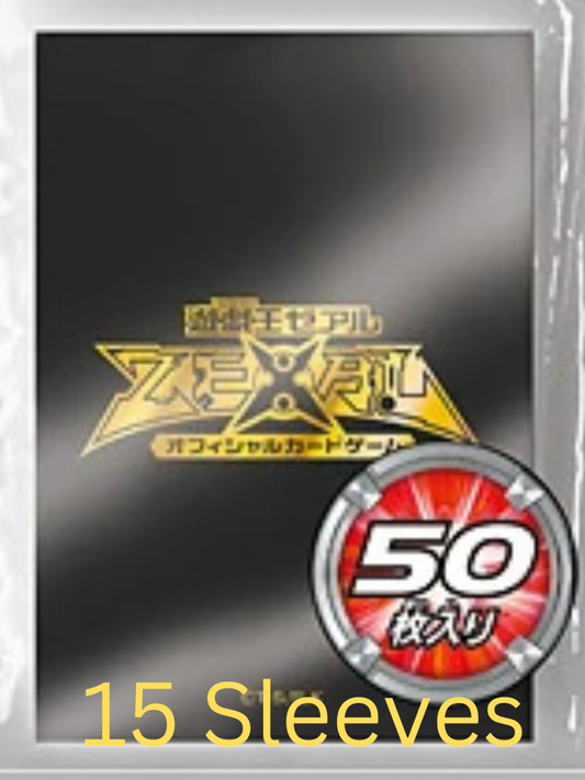 Yu-Gi-Oh! OCG -  Zexal Hüllen schwarz 15x