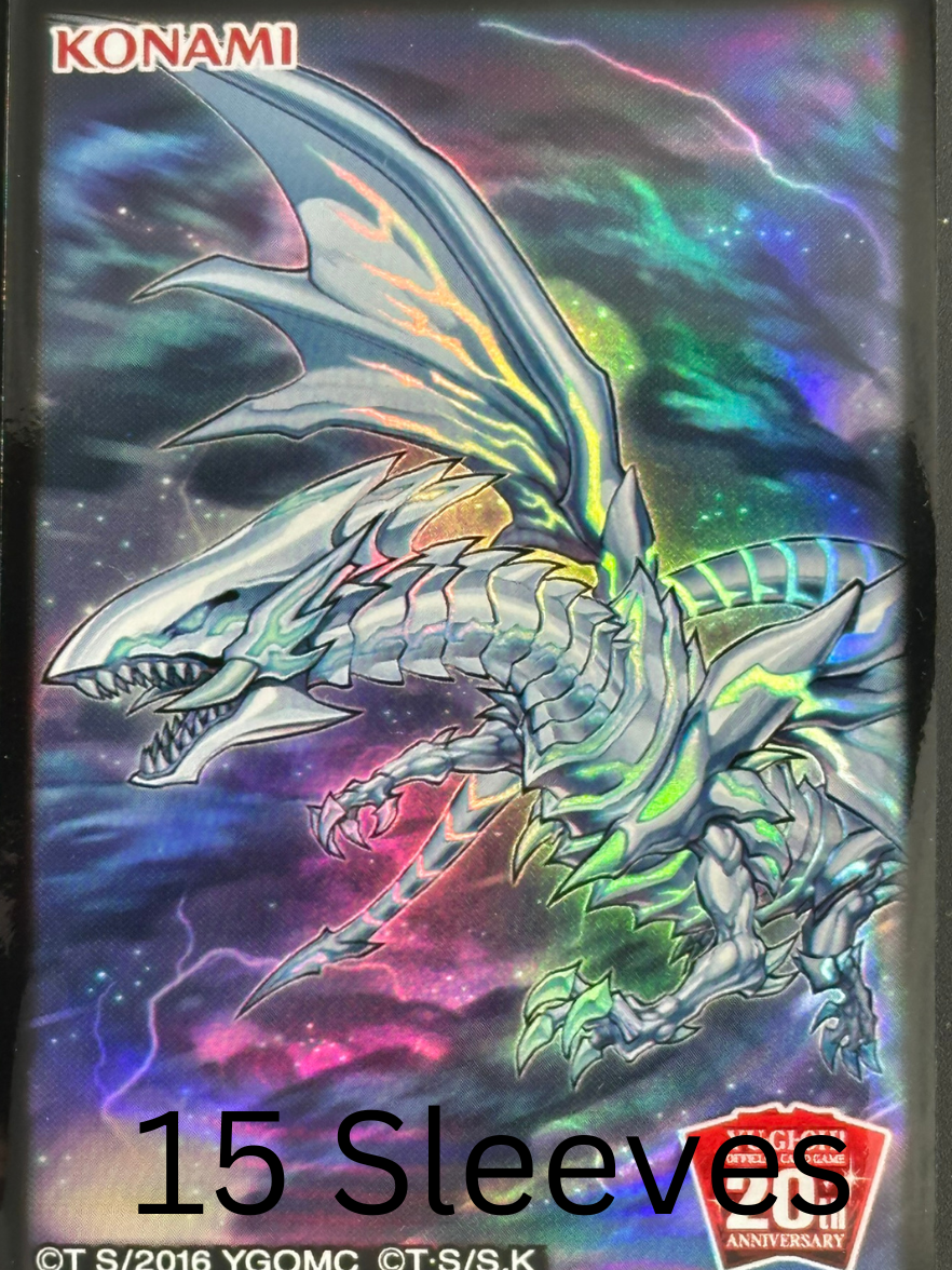 Yu-Gi-Oh! OCG -  Alternativer Blauäugiger Weißer Drache / Alternative Blue-Eyes White Dragon Hüllen 15x
