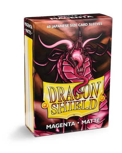 Dragon Shield Matte Japanese Sleeves Magenta 60-Pack