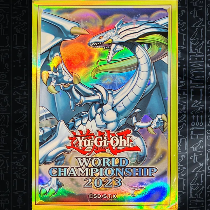 Yu-Gi-Oh! OCG WCS 2023 Legendary White Dragon Card Sleeves (100)