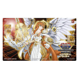 Yu-Gi-Oh! TCG - National 2024 WCQ "Minerva, die athenische Lichtverpflichtete" Spielmatte (OVP)