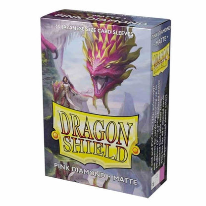 Dragon Shield Matte Japanese Sleeves Pink Diamond 60-Pack