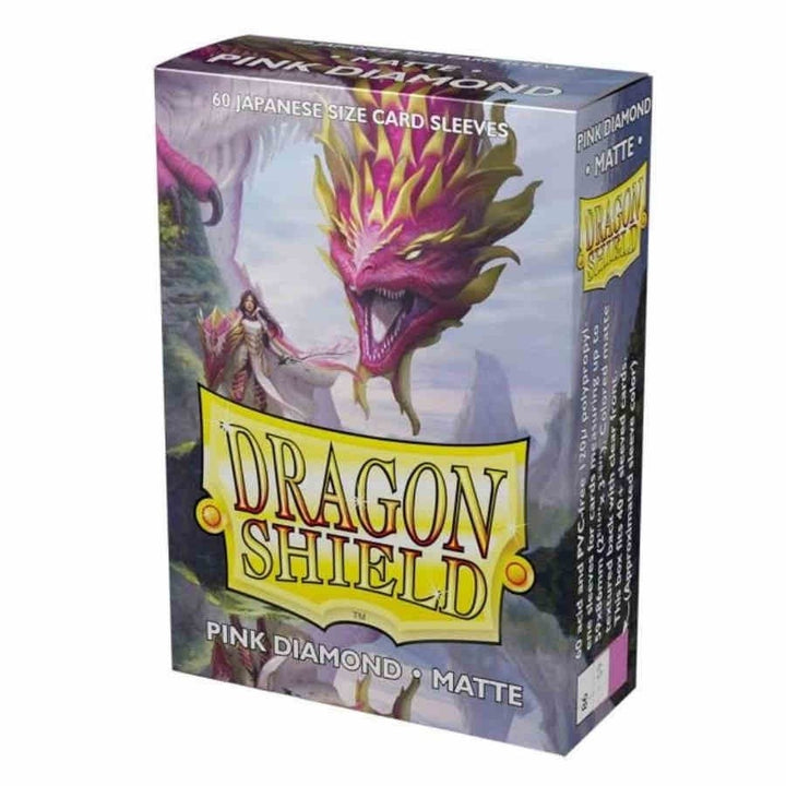 Dragon Shield Matte Japanese Sleeves Pink Diamond 60-Pack