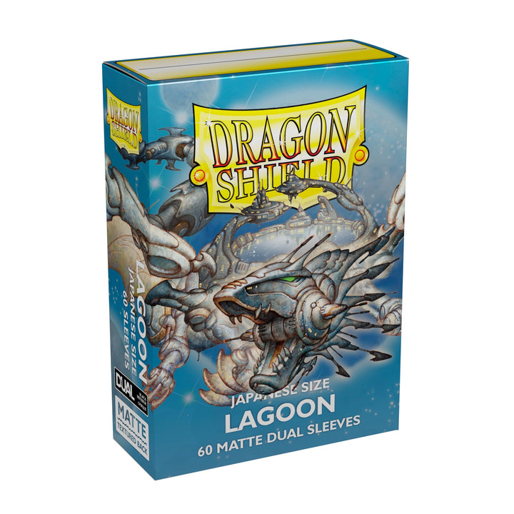 Dragon Shield Dual Matte Japanese Sleeves Lagoon 60-Pack