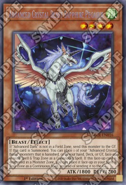 Advanced Crystal Beast Sapphire Pegasus