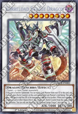 Borreload Savage Dragon (V.1 - Secret Rare)