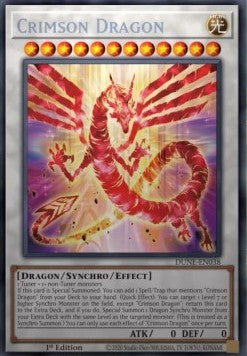 Crimson Dragon (V.1 - Secret Rare)