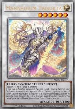 Mannadium Trisukta (V.2 - Quarter Century Secret Rare)