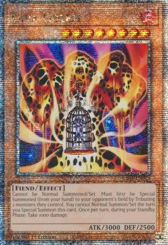 Lava Golem (V.5 - Quarter Century Secret Rare)