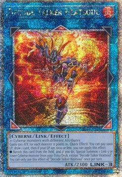 Decode Talker Heatsoul (V.5 - Quarter Century Secret Rare)