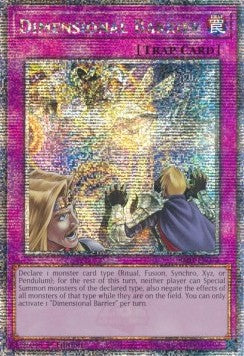 Dimensional Barrier (V.5 - Quarter Century Secret Rare)