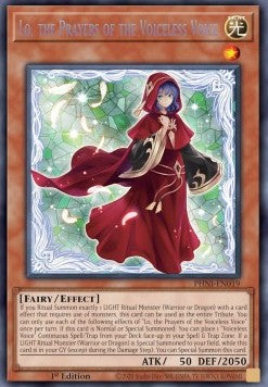 Lo, the Prayers of the Voiceless Voice (V.1 - Secret Rare)