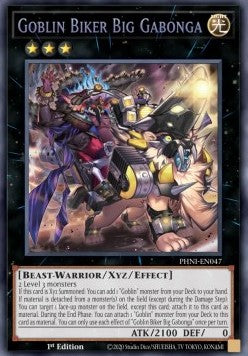 Goblin Biker Big Gabonga (V.1 - Secret Rare)
