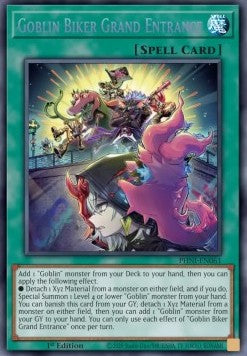 Goblin Biker Grand Entrance (V.1 - Secret Rare)