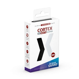 60 Small Ultimate Guard Cortex Matte Sleeves (Black)