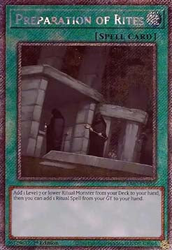Preparation of Rites (V.4 - Platinum Secret Rare)