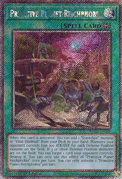 Primitive Planet Reichphobia (V.4 - Platinum Secret Rare)