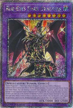 Red-Eyes Dark Dragoon (V.5 - Quarter Century Secret Rare)
