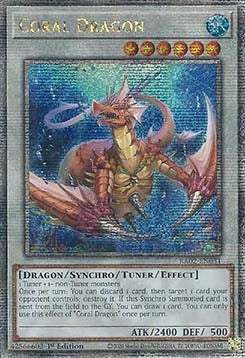 Coral Dragon (V.5 - Quarter Century Secret Rare)