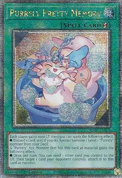 Purrely Pretty Memory (V.5 - Quarter Century Secret Rare)