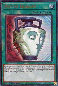 Pot of Duality (V.7 - Ultimate Rare)