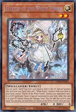Elzette of the White Forest (V.1 - Secret Rare)