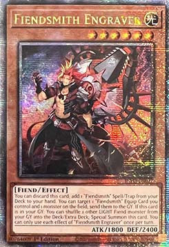 Fiendsmith Engraver (V.2 - Quarter Century Secret Rare)