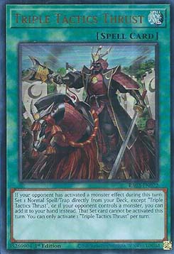 Triple Tactics Thrust (V.2 - Ultra Rare)