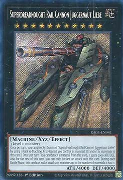Superdreadnought Rail Cannon Juggernaut Liebe (V.3 - Secret Rare)
