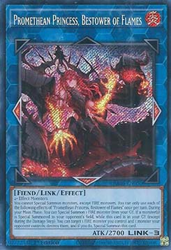 Promethean Princess, Bestower of Flames (V.3 - Secret Rare)