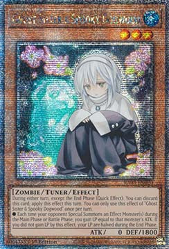 Ghost Sister & Spooky Dogwood (V.5 - Quarter Century Secret Rare)