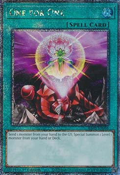One for One (V.9 - Quarter Century Secret Rare)