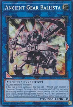 Ancient Gear Ballista (V.6 - Collectors Rare)