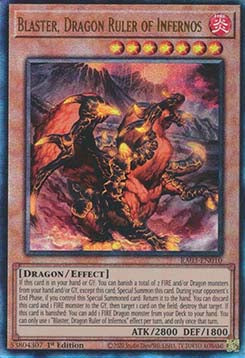 Blaster, Dragon Ruler of Infernos (V.7 - Ultimate Rare)
