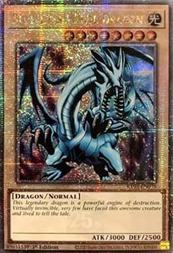 Blue-Eyes White Dragon (V.2 - Quarter Century Secret Rare)