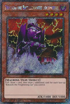 Dekoichi the Battlechanted Locomotive (V.1 - Platinum Secret Rare)