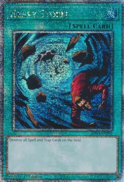 Heavy Storm (V.2 - Quarter Century Secret Rare)