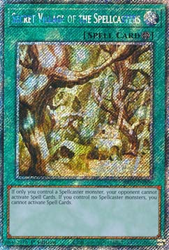 Secret Village of the Spellcasters (V.1 - Platinum Secret Rare)