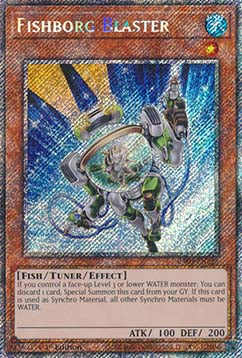 Fishborg Blaster (V.1 - Platinum Secret Rare)