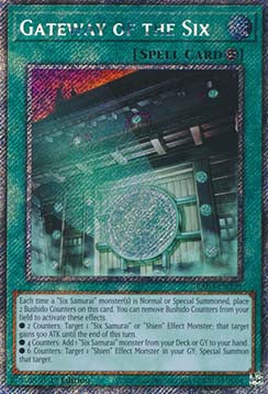 Gateway of the Six (V.1 - Platinum Secret Rare)