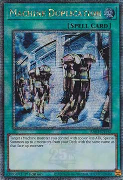Machine Duplication (V.2 - Quarter Century Secret Rare)