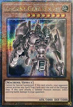 Ancient Gear Golem (V.2 - Quarter Century Secret Rare)