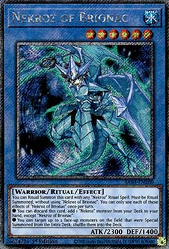 Nekroz of Brionac (V.1 - Platinum Secret Rare)