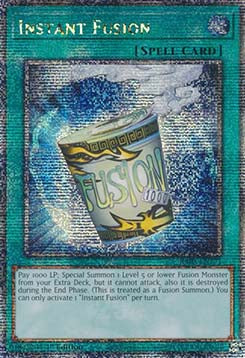 Instant Fusion (V.2 - Quarter Century Secret Rare)