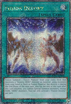 Fusion Destiny (V.2 - Quarter Century Secret Rare)